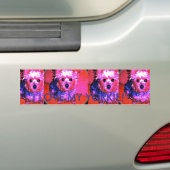 IK HOU VAN MIJN YORKIE! Bumpersticker (Op auto)