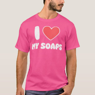 Ik hou van mijn zeepseries soapseries telenovelas t-shirt