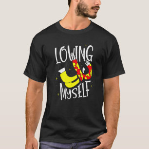 Ik hou van mijn zelfliefde Positief geluid T-shirt