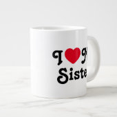 Ik hou van mijn zus extra grote beker (Voorkant rechts)