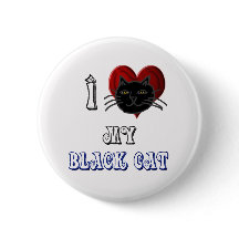 ik hou van mijn zwarte kat