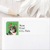 Ik hou van mijn Zweedse Vallhund Etiket (Insitu)