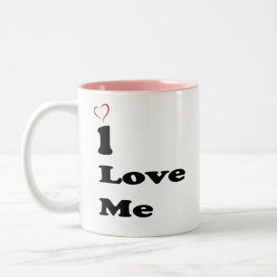 Ik Hou Van Mijzelf Liefde Typography Mok