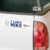 Ik hou van Mike 2020 Bumpersticker (Op Truck)
