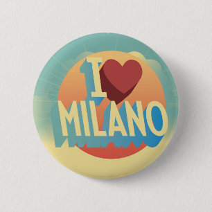 Ik hou van Milano Ronde Button 5,7 Cm
