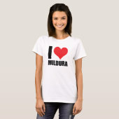 Ik hou van Mildura T-shirt (Voorkant volledig)