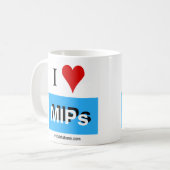 Ik hou van MIP's mok 3 (Voorkant links)