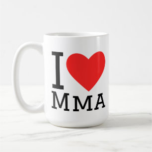 Ik hou van mma koffiemok