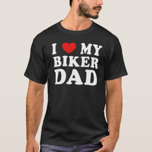 Ik hou van m'n vader Cool Freaky vader Husband Gra T-shirt