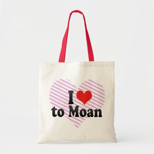 Ik hou van Moan Tote Bag (Voorkant)