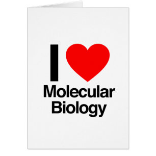 ik hou van moleculaire biologie