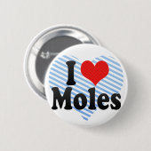 Ik hou van Moles Ronde Button 5,7 Cm (Voorkant /achterkant)