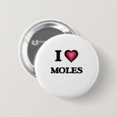 Ik hou van Moles Ronde Button 5,7 Cm (Voorkant /achterkant)