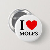 Ik hou van Moles Ronde Button 5,7 Cm (Voorkant /achterkant)