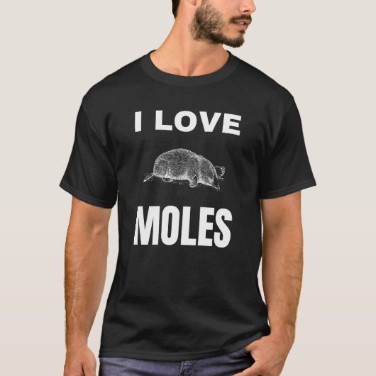 Ik hou van Moles T-shirt (Voorkant)