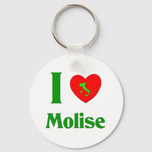 Ik hou van Molise Italië Sleutelhanger (Voorkant)