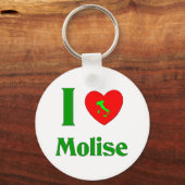 Ik hou van Molise Italië Sleutelhanger (Voorkant)
