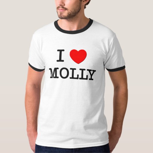 Ik hou van Molly T-shirt (Voorkant)