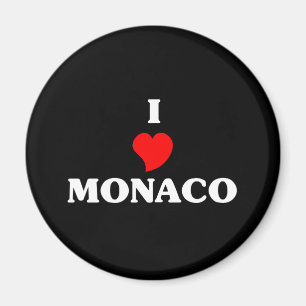 Ik hou van Monaco Magneet