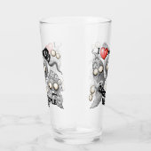 Ik hou van monsters omdat mensen klote zijn glas (Rechts)