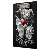 Ik hou van monsters omdat mensen klote zijn klembord (Links)