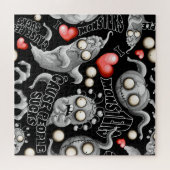 Ik hou van monsters omdat mensen klote zijn legpuzzel (Horizontaal)