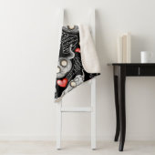 Ik hou van monsters omdat mensen klote zijn sherpa deken (In situ)