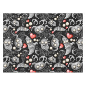 Ik hou van monsters omdat mensen klote zijn tafelkleed (Voorkant (Horizontaal))