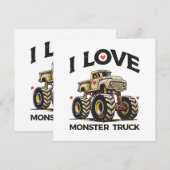 Ik hou van Monstertruck (Voorkant / Achterkant)