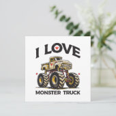 Ik hou van Monstertruck (Staand voorkant)