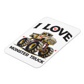 Ik hou van Monstertruck Magneet (Linkerzijde)