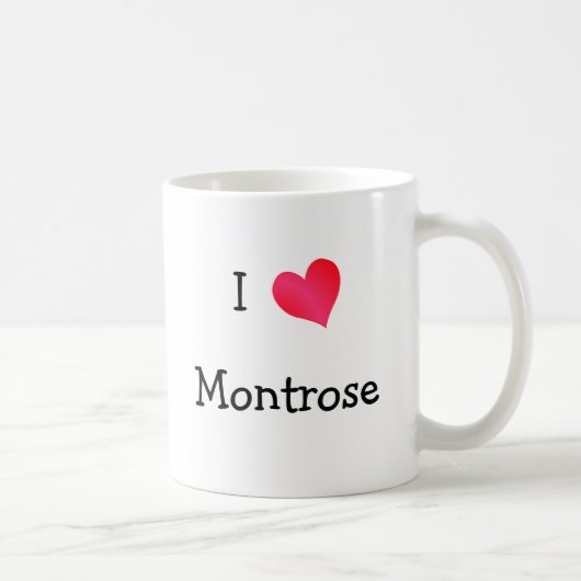 Ik hou van Montrose Koffiemok (Rechts)