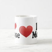 Ik hou van Moose Koffiemok (Center)