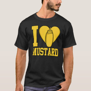 Ik hou van mosterdspecerijen t-shirt