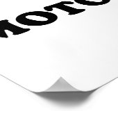 Ik hou van Motocross Poster (Hoek)