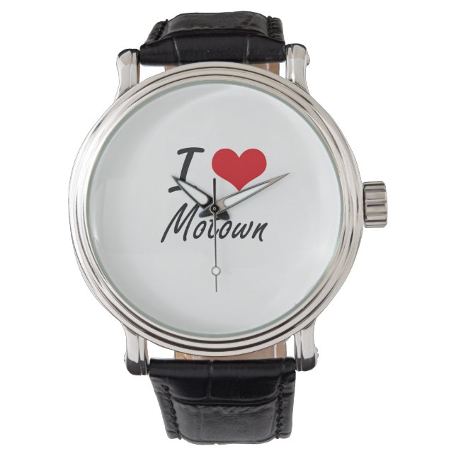 Ik hou van MOTOWN Horloge (Voorkant)