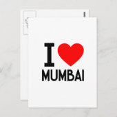 Ik hou van Mubai Briefkaart (Voorkant / Achterkant)