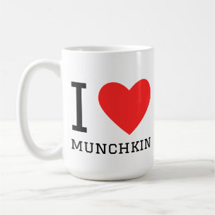 Ik hou van munchkin koffiemok