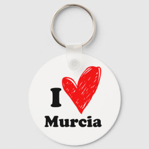 Ik hou van Murcia Sleutelhanger