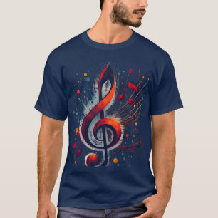 Ik hou van muziek2 t-shirt