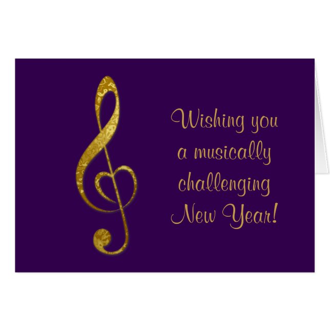 Ik hou van muziek - kaart (Voorkant Horizontaal)