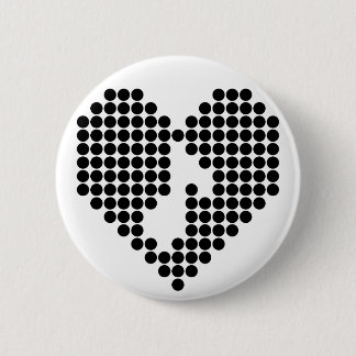 Ik hou van Muziek Ronde Button 5,7 Cm