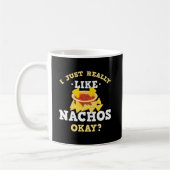 Ik hou van Nachos Funny Quote Mok (Links)