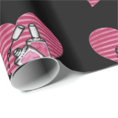 Ik hou van nagellak cadeaupapier (Rol Hoek)