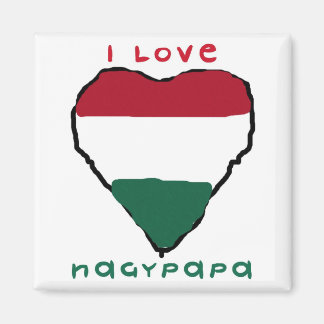 Ik hou van Nagypapa magneet