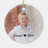 Ik hou van Nana Custom 2 Sided Photo Ornament (Achterkant)