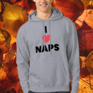 Ik Hou Van Naps Trui – Gezellige Grappige Trui Hoodie