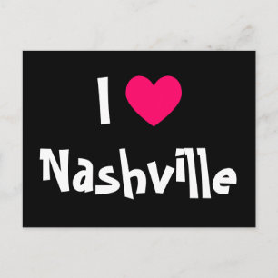 Ik hou van Nashville Briefkaart