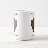 Ik hou van National Parks Centennial Art Print Koffiemok (Center)