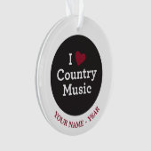 Ik hou van nationale muziek ornament (voorkant)